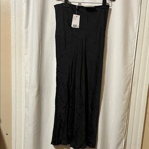 Divided Black Maxi Skirt